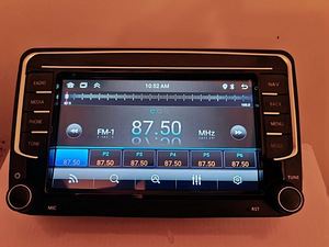 VW 7" Android 13, Navi, BT, USB, Wifi, FM, uus (5 foto / 10)