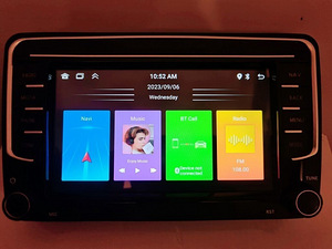 VW 7" Android 13, Navi, BT, USB, Wifi, FM, uus (6 foto / 10)