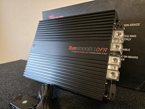 BF Team RED 12" 7000W ja Võimendi. Pult. UUS (8 foto / 9)