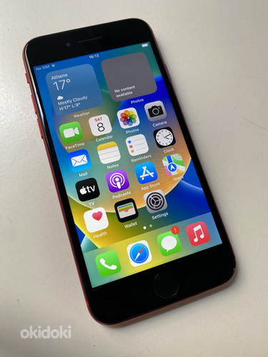 iPhone 8 64GB RED (аккумулятор 100%) (фото #1)