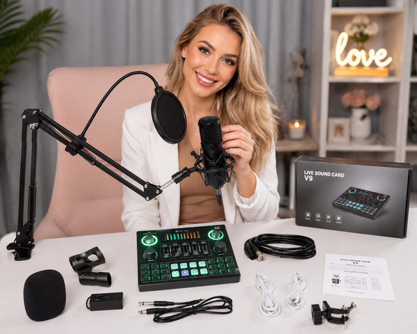 Müüa täielik podcasti ja striimimise komplekt.