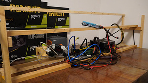 Mining rig, 3x Palit GeForce GTX 1660 Ti StormX, 6 GB, GDDR6 (6 foto / 9)