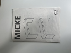 Стол IKEA MICKE (4 фото из 5)