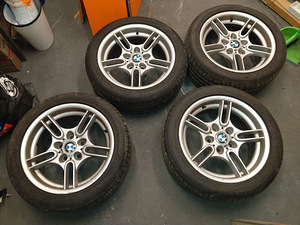 BMW style 66 + suvi rehv dunlop sport max2 235/45r17 (1 foto / 4)