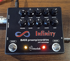 Bass preamp/overdrive (1 foto / 2)