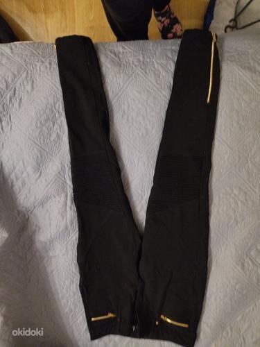 Красивые черные брюки 34 размер (фото #3)