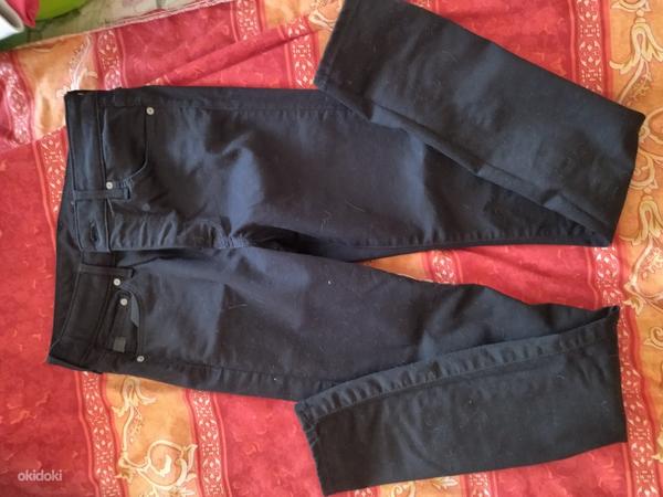 Õhukesed mustad püksid.suurusele 34.xs (foto #1)
