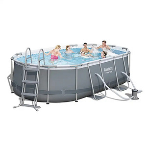 Продается новый каркасный бассейн Bestway Power Steel 4.27×2 (1 фото из 4)