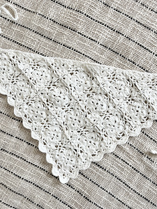 Heegeldatud puuvillane bandana pearätik (4 foto / 6)