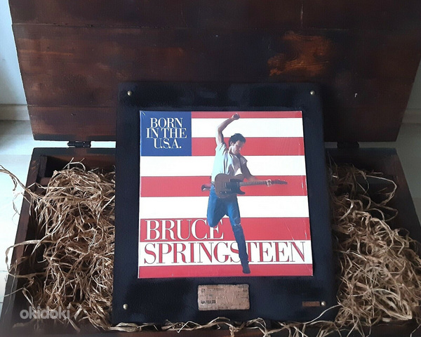 Пластинка Брюса Спрингстина "12" с автографом и подписью (фото #8)