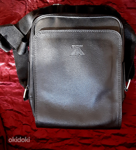 Новая мужская кожаная сумка Armani (фото #2)