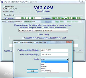 UUENDATAV VCDS 25.3 diagnostikakaabel/-seade VW Audi Skoda (5 foto / 9)