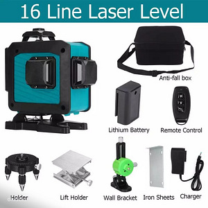 4D ristjoone laser akuga, puldist juhitav, uus (4 foto / 7)