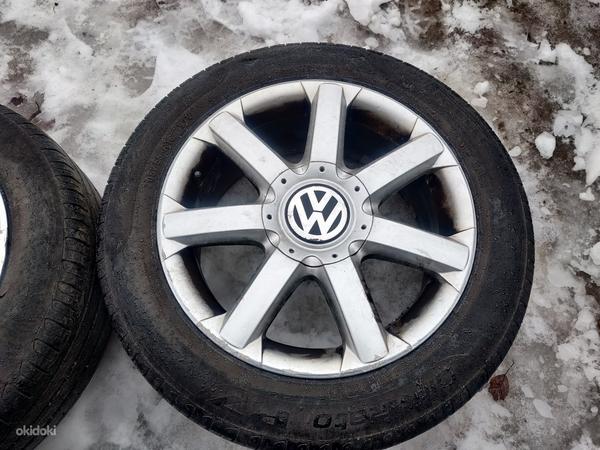 Audi/VW/Skoda 16" легкосплавные диски 5x112 летняя резина Pirelli (фото #4)