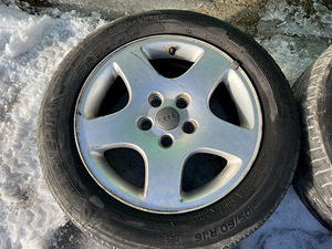 VW, audi 16" оригинальные легкосплавные диски Flat Five 5x112 (2 фото из 8)