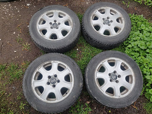 5x108 Volvo originaal valuveljed 16" + MS rehvid (1 foto / 8)