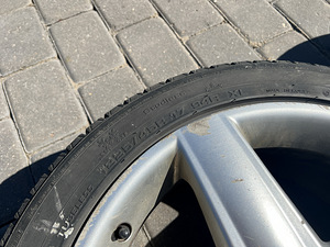 5x112 Audi 17" originaalveljed lamellrehvidega (6 foto / 10)