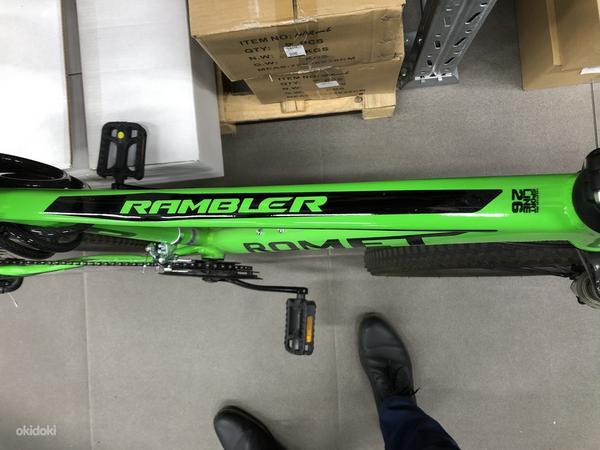 Как новый велосипед romet rambler 155-175cm зеленый (фото #4)