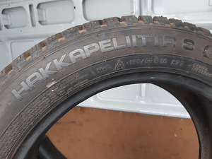 195/55/16 NOKIAN HAKKAPELIITTA 8 naastrehvid (5 foto / 7)