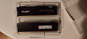 Kingston RAM Memory HyperX Fury DDR4 2x 8GB DDR4-2400 (1 foto / 2)