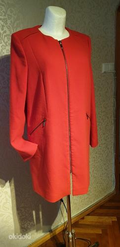 Красное пальто с эффектом BASIC Jakes collection 42 (фото #2)