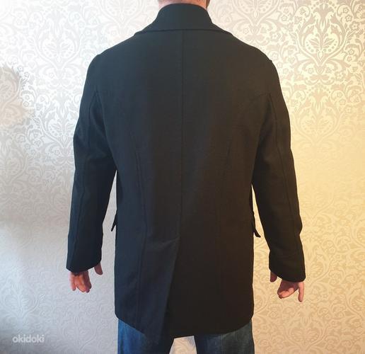 Черное пальто DRESSMANN мужское XL (фото #5)