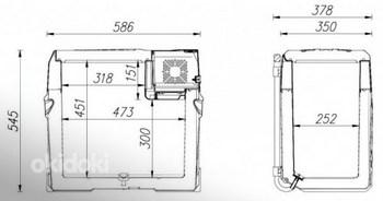 Компрессорный Холодильник Alpicool CX50 12/24V (фото #4)
