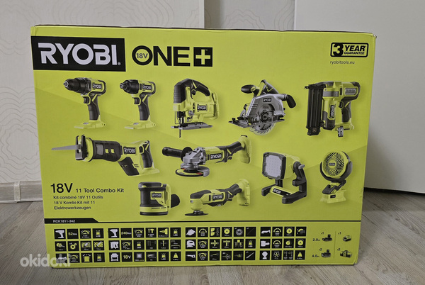 Täitsa uued Ryobi tööristad