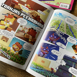 Minecraft raamat, ajakirjad, värviraamat… (6 foto / 9)