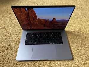 MacBook Pro 16, M1 MAX, 32Gb ram, 1TB SSD, 32 core GPU SWE
