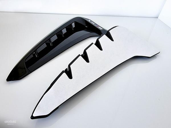 Жабры - накладки в крылья для BMW X5 F15 в M-стиле (фото #10)