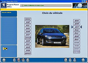 Diagnostika Peugeot un Citroen automobīļīem (5 foto no 5)