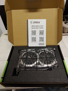 MSI Nvidia Geforce GTX1650 videokaart (1 foto / 3)