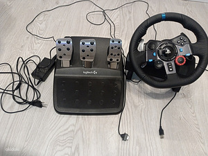 Руль logitech G29 + коробка передач (2 фото из 2)