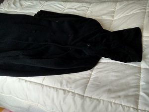 Must mantel angoora 30 %, vill 70%, suurus 38 (3 foto / 3)