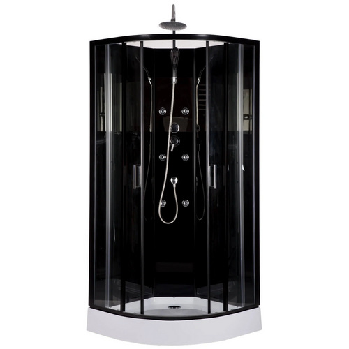 Душевая кабина Harma black onyx 85x85