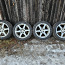 5x112 17" колеса RIAL + шипованные шины (фото #1)