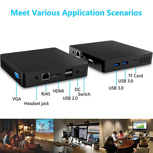 Mini PC, WiFi, BLE, 64 GB, ≥ 4 GB, 1,6 GHz, intel N3350 (2 foto / 8)