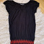 Женская блузка черная, размер M (фото #1)