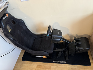 Mängutool Playseat Alacantara Logitech G29 rooli&pedaalidega (2 foto / 5)