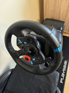 Mängutool Playseat Alacantara Logitech G29 rooli&pedaalidega (3 foto / 5)