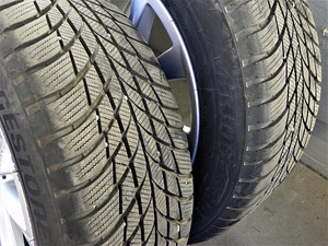 225/55 R17, M+S 7-8 мм, с дисками BMW, оригинал (3 фото из 9)