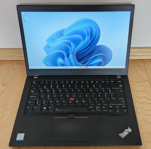 Lenovo Thinkpad T480s, i5-8350U, ID-kaardilugeja