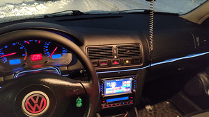 Subwoofer + võimendi + 2din stereo (2 foto / 3)
