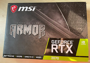 MSI ARMOR RTX 2070 (1 foto / 2)