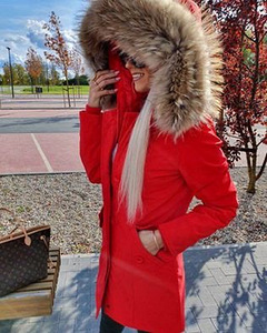 Naturaalse karvaga talveparka, S (1 foto / 2)