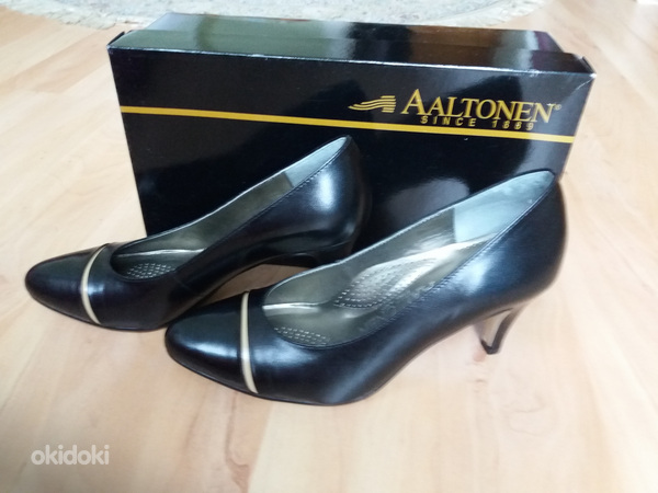 Новые кожаные туфли бренда "Aaltonen".Размер № 37. (фото #8)
