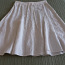100% лён! Красивая юбка белого цвета, с вышивкой. Размер М,S (фото #3)