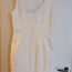 Платье белого цвета, рельефная ткань М / L. (фото #4)