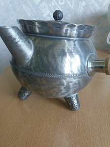 Antiikne tee / kohvikann. Käsitöö. (4 foto / 10)